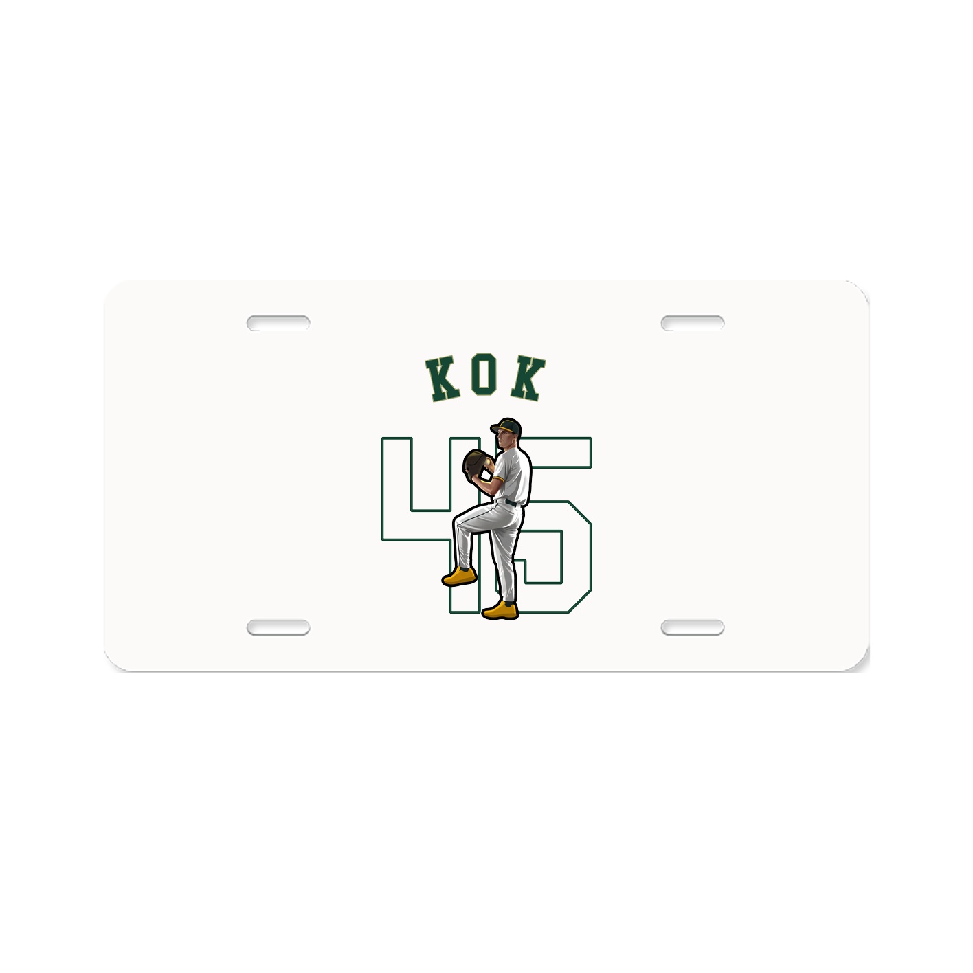 License Plate — Shirsey Arch in Classic