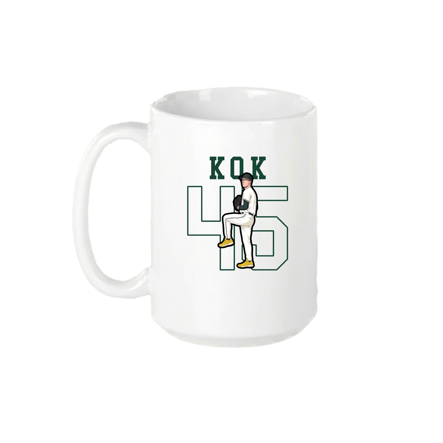 15oz Coffee Mug — Shirsey in White