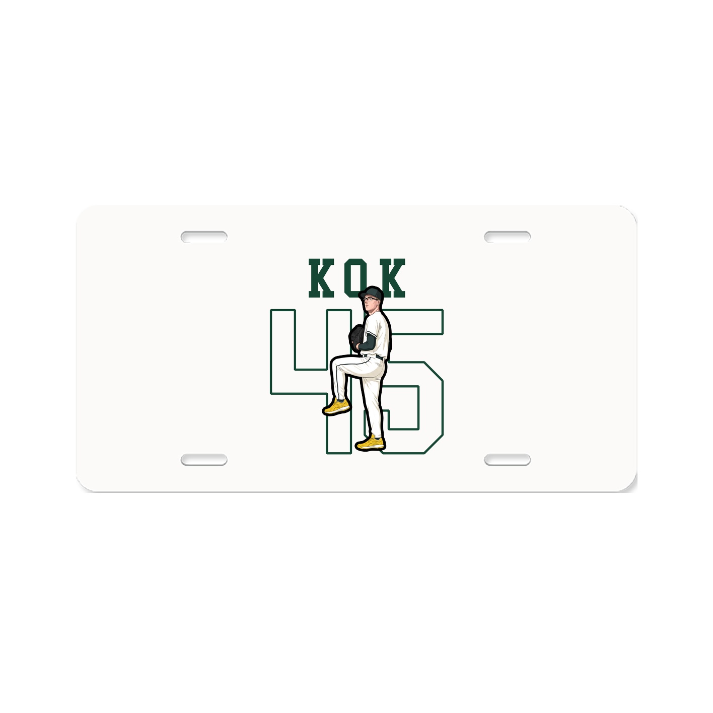 Aluminum License Plate