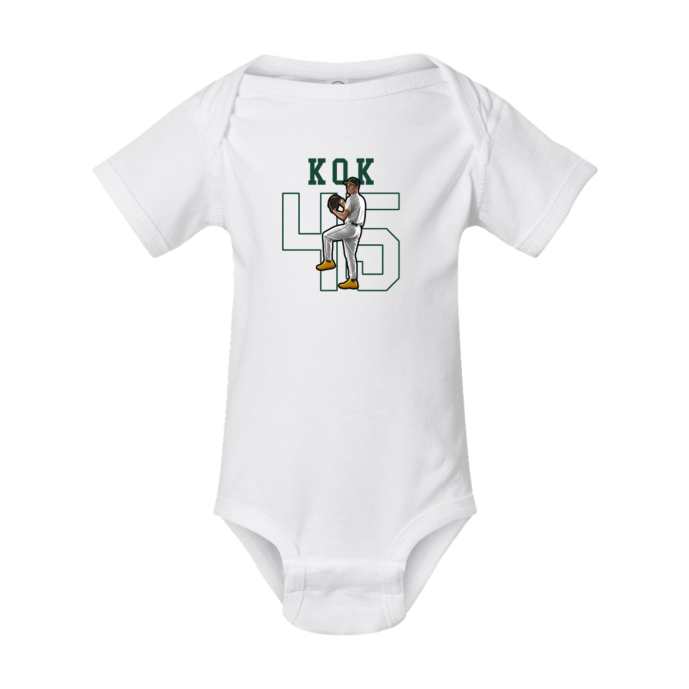 Baby Onesie — Shirsey in White