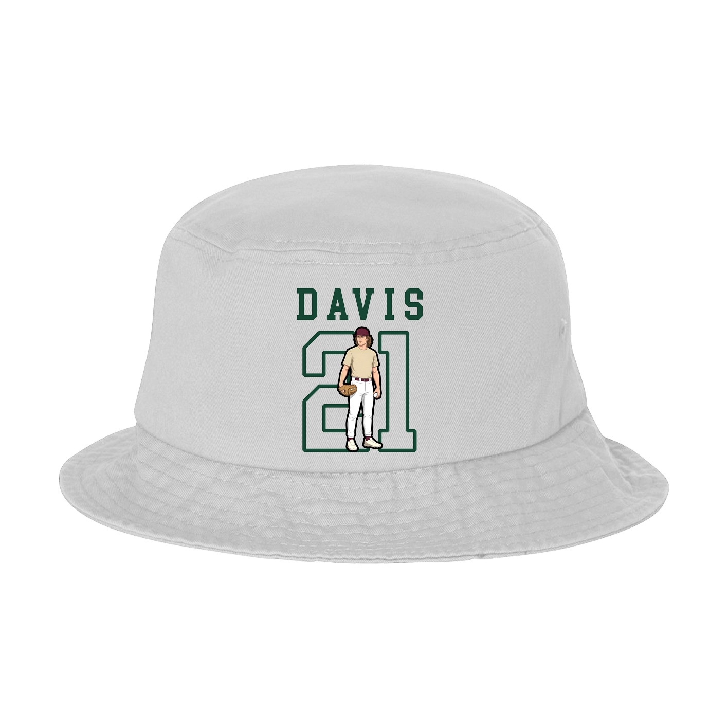 Bucket Cap — Shirsey in White