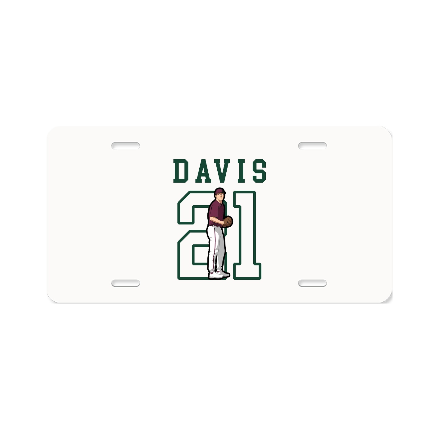 License Plate — Shirsey in Classic