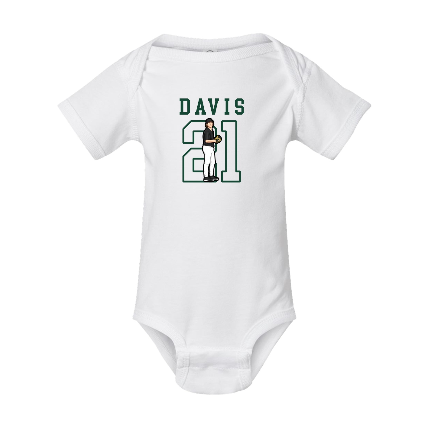 Baby Onesie — Shirsey in White