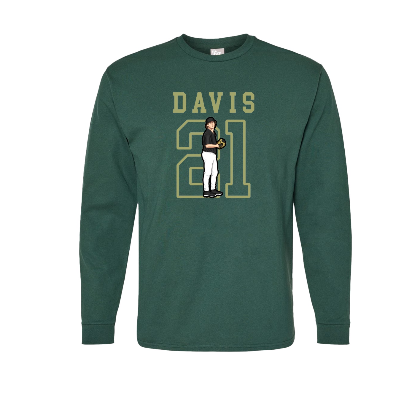 Long Sleeve Tee — Shirsey in Green