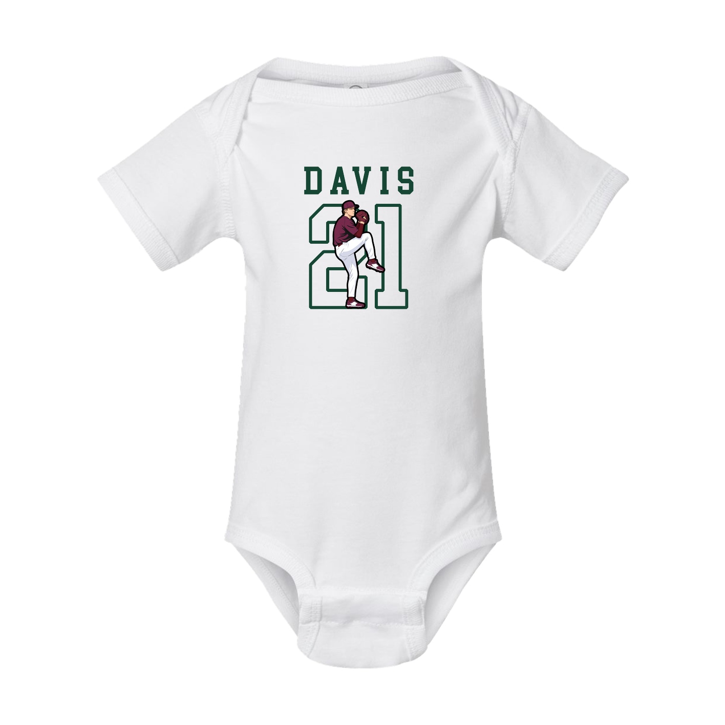 Baby Onesie — Shirsey in White