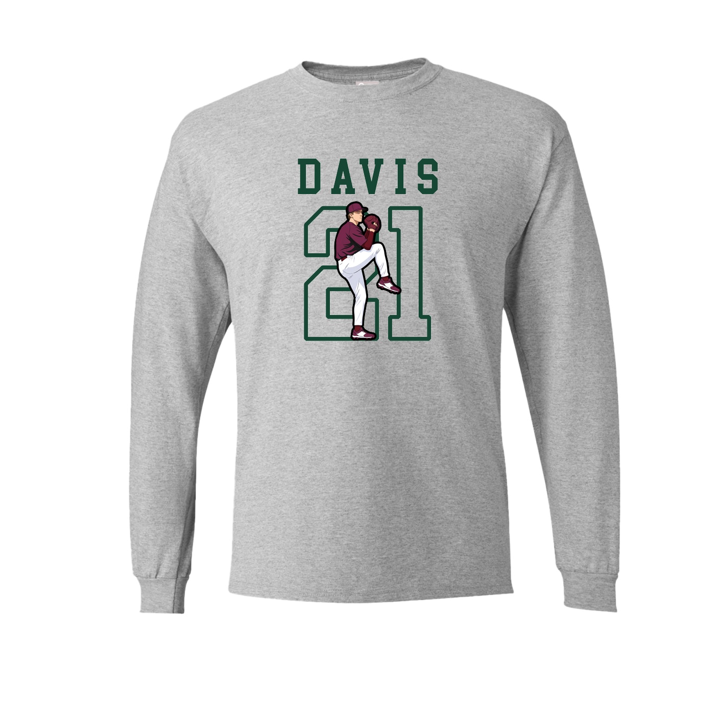 Long Sleeve Tee — Shirsey in Grey