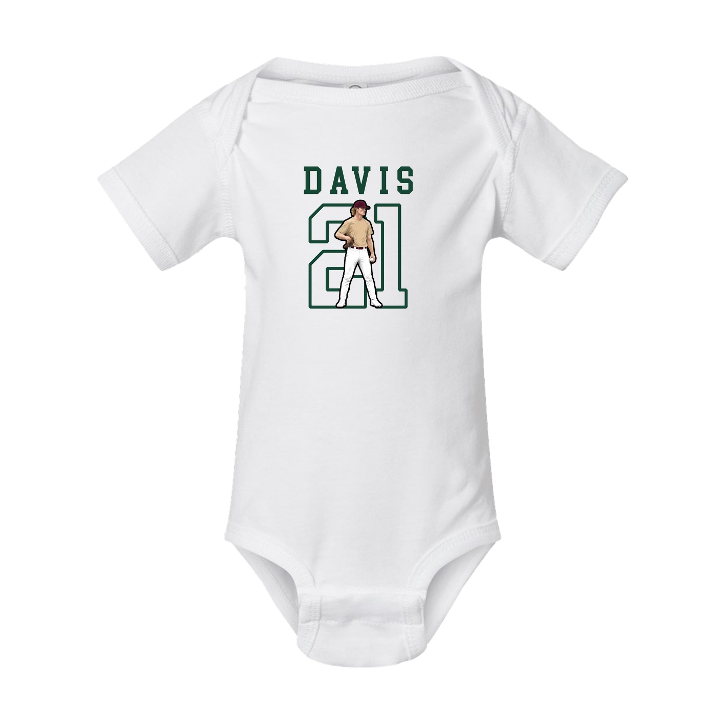 Baby Onesie — Shirsey in White