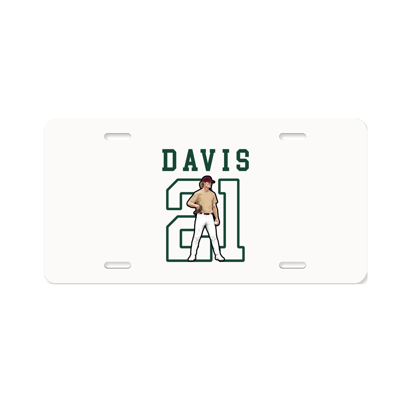 License Plate — Shirsey in Classic