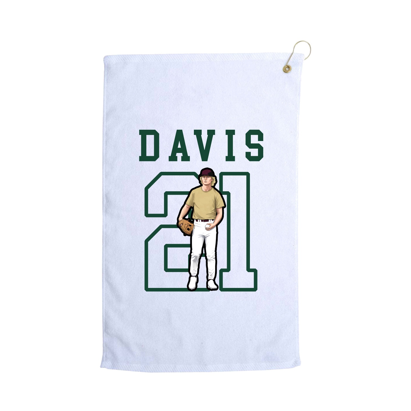 Golf Towel — Shirsey in White