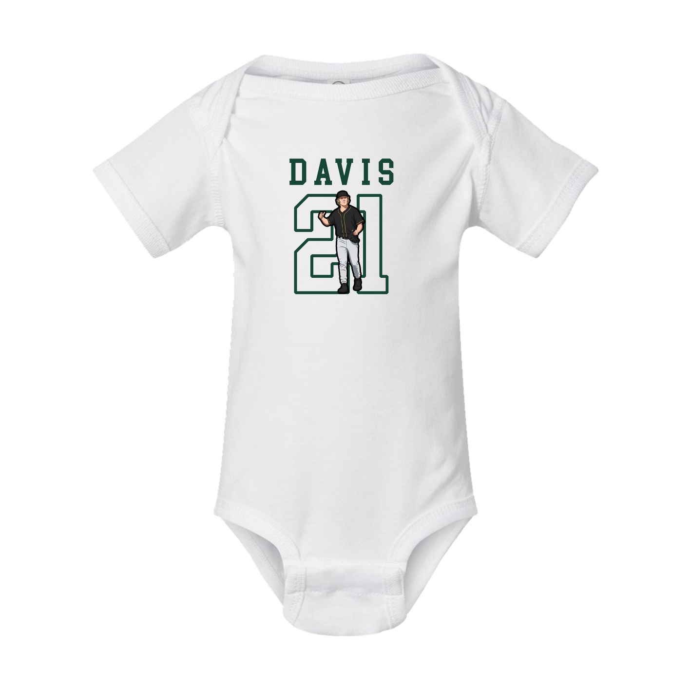 Baby Onesie — Shirsey in White