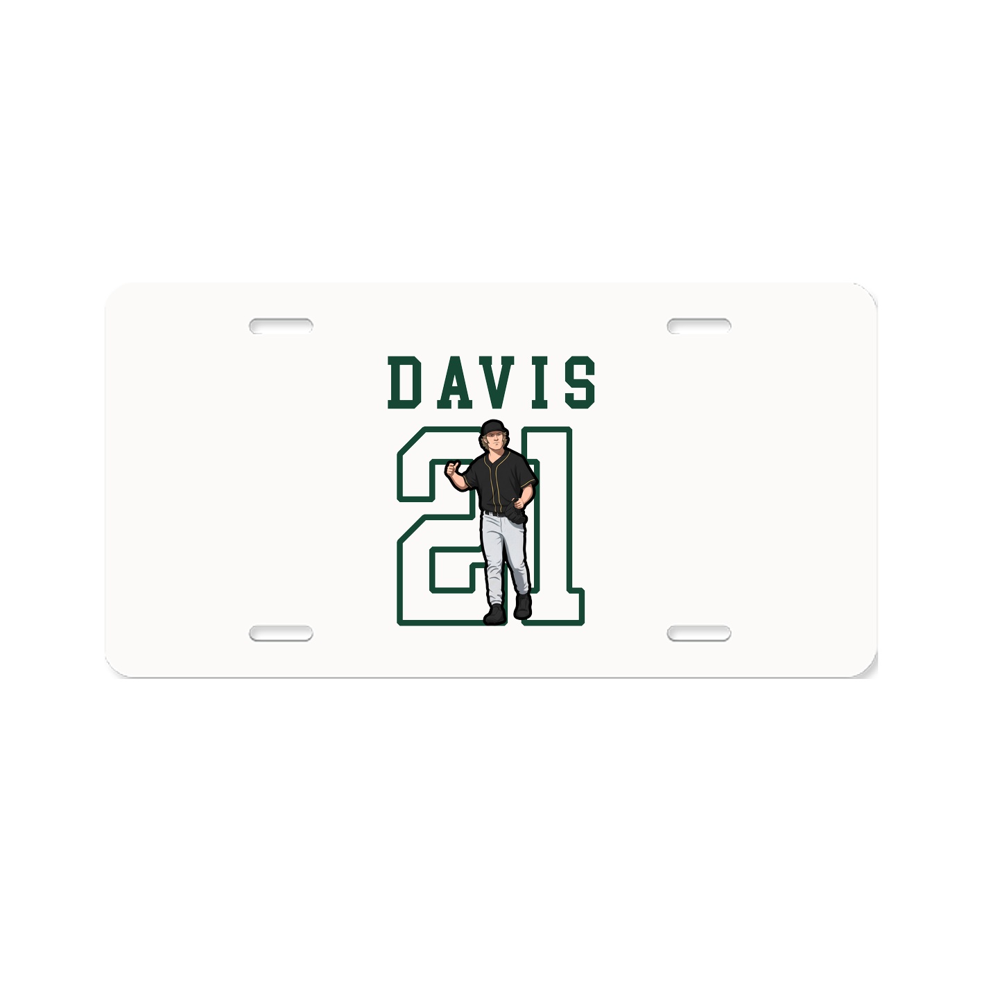 License Plate — Shirsey in Classic
