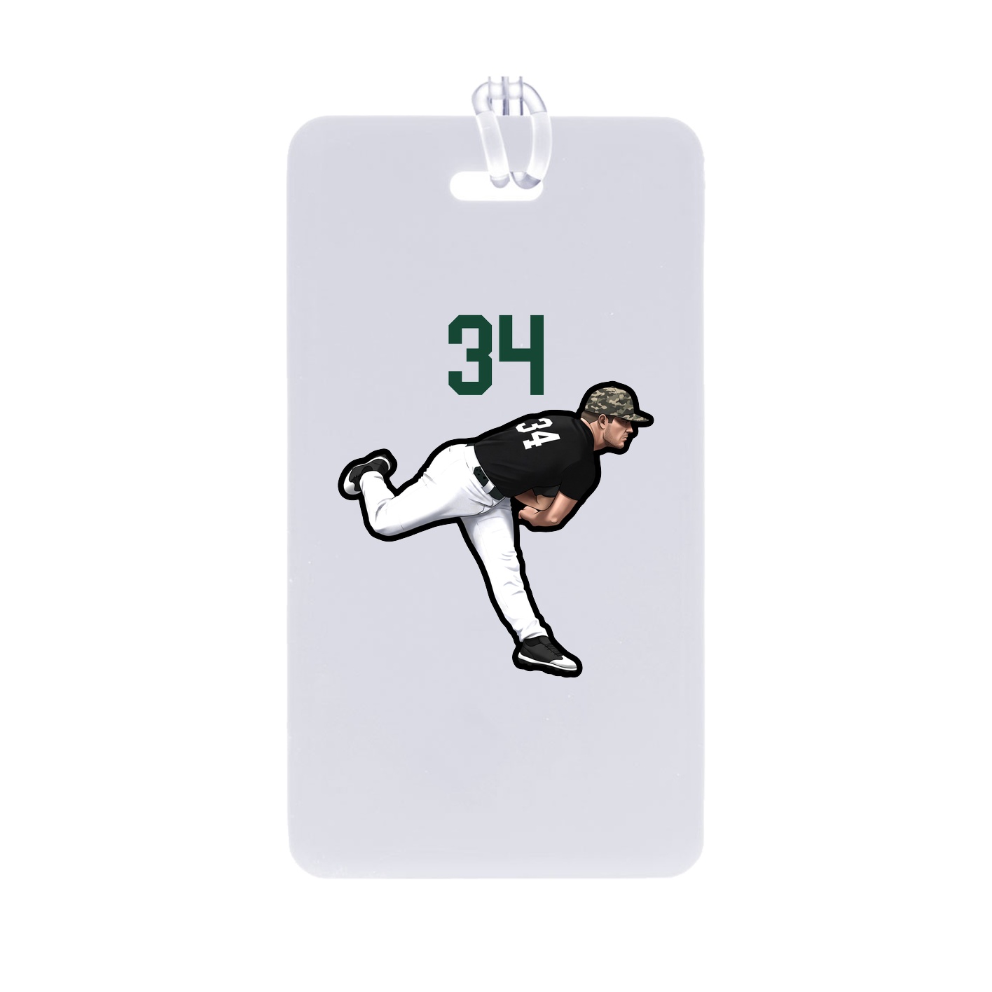 Bag Tag — Number Top in Classic