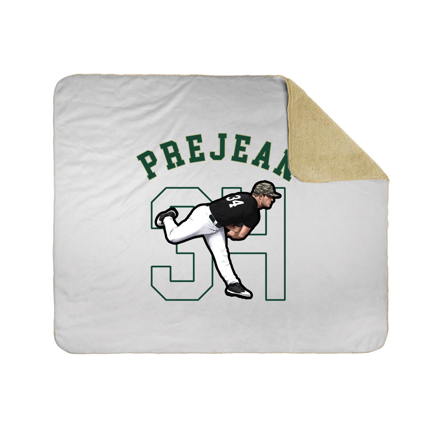 Throw Blanket — Shirsey Arch in White