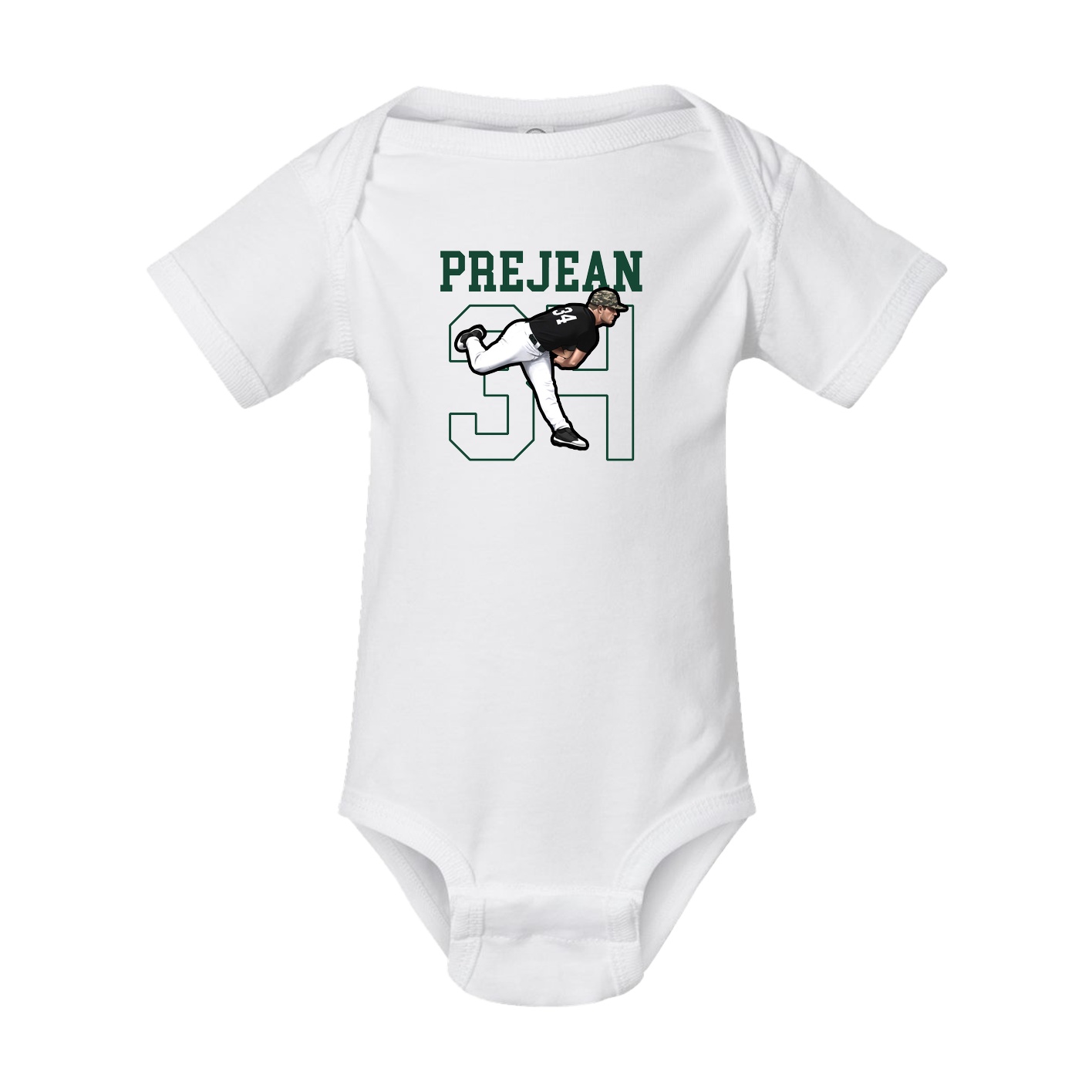 Baby Onesie — Shirsey in White