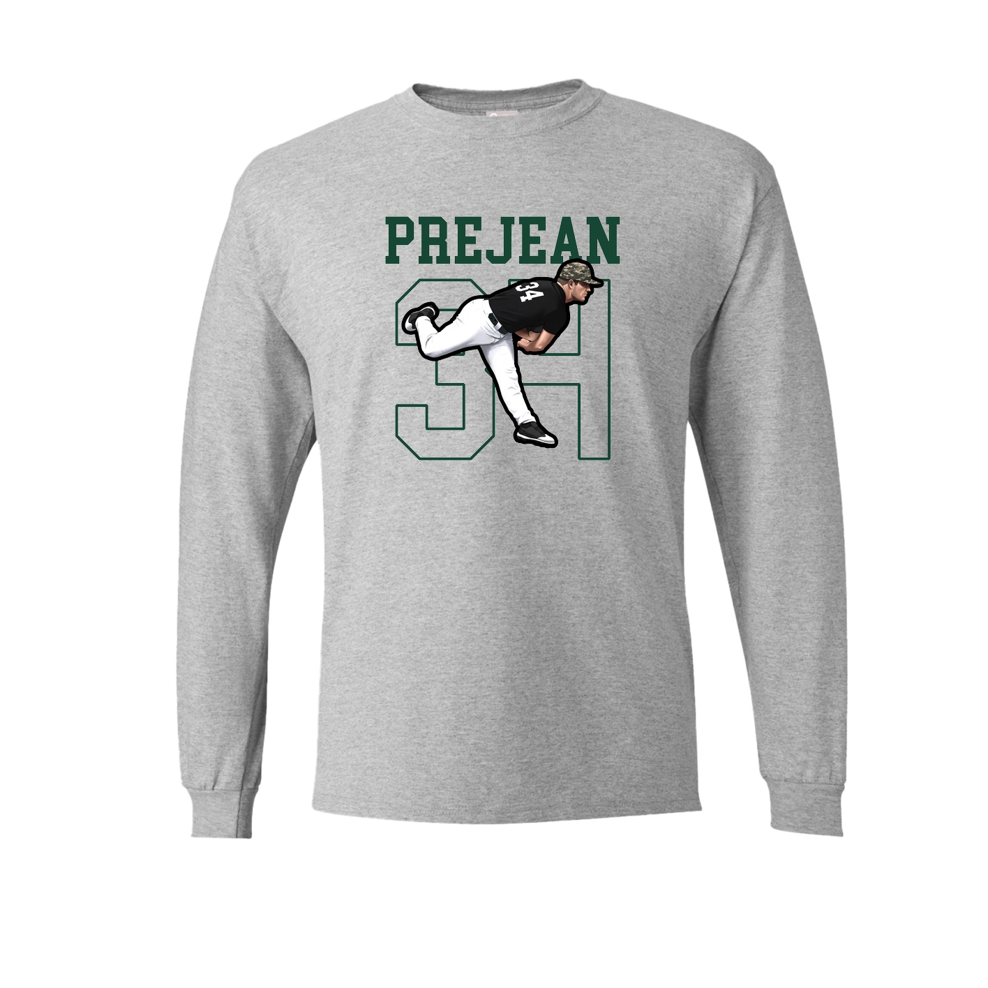 Long Sleeve Tee — Shirsey in Grey