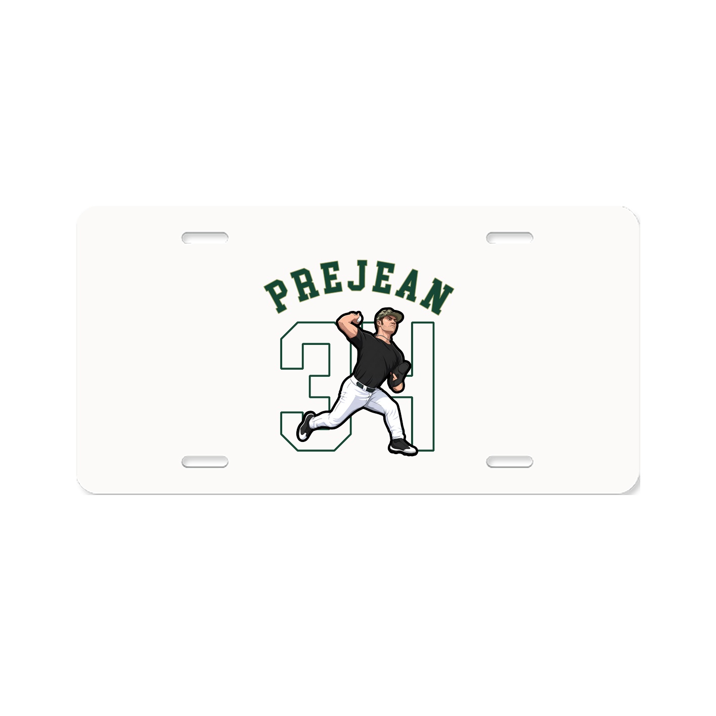 License Plate — Shirsey Arch in Classic