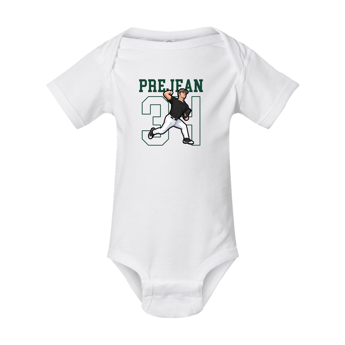 Baby Onesie — Shirsey in White