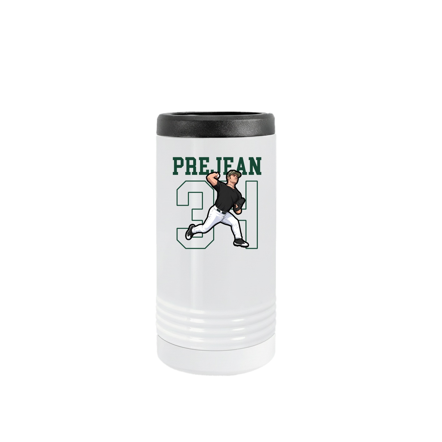 Slim Beverage Holder — Shirsey in White