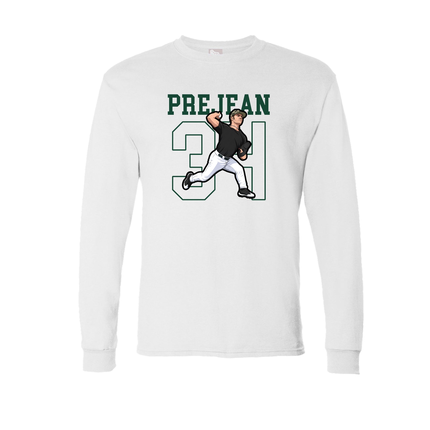 Long Sleeve Tee — Shirsey in White