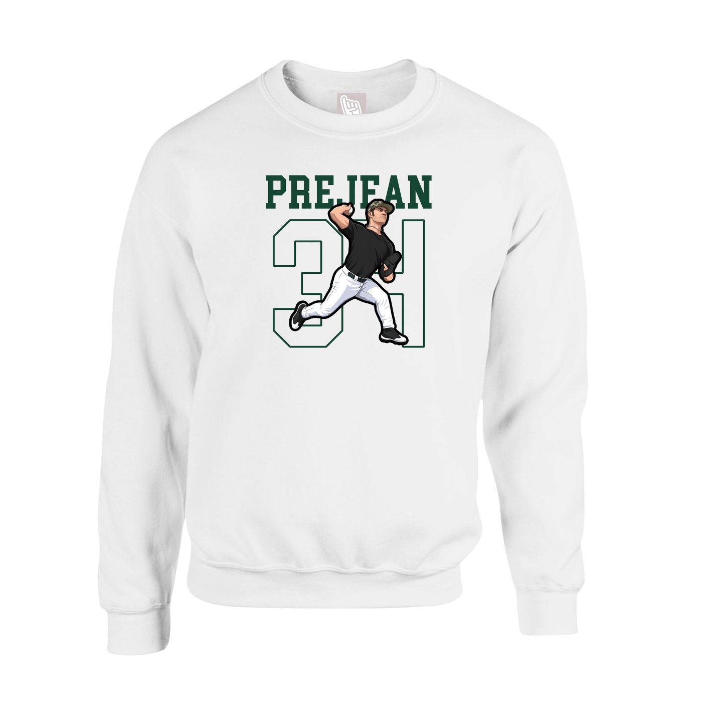 Fleece Crew — Shirsey in White