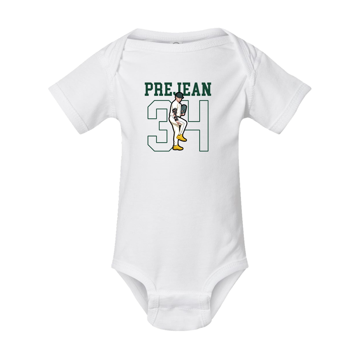 Baby Onesie — Shirsey in White