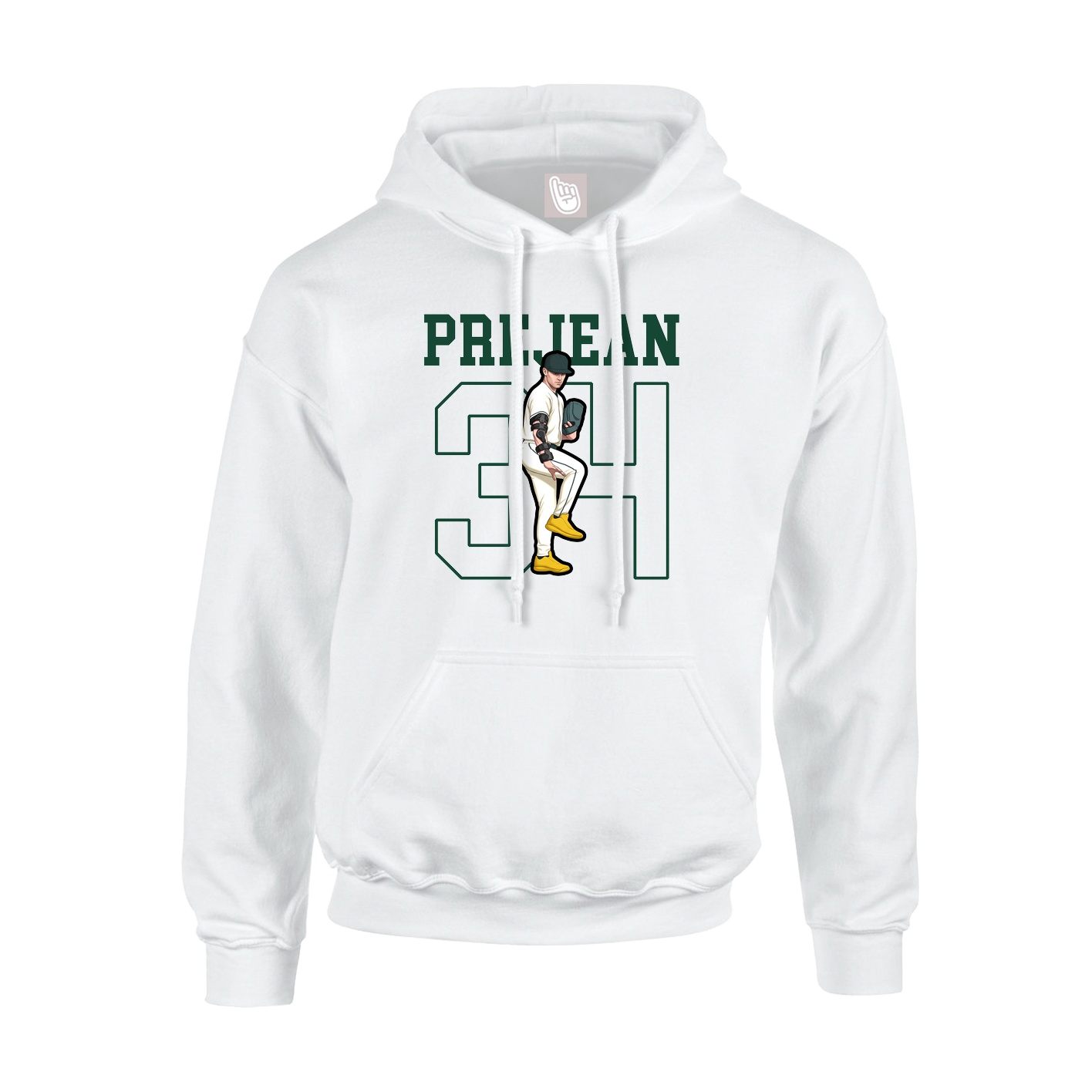 Youth Hoodie — Shirsey in White