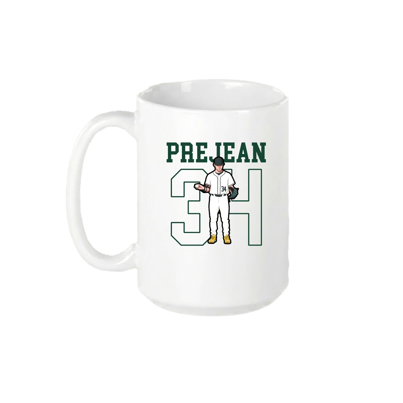 15oz Coffee Mug — Shirsey in White
