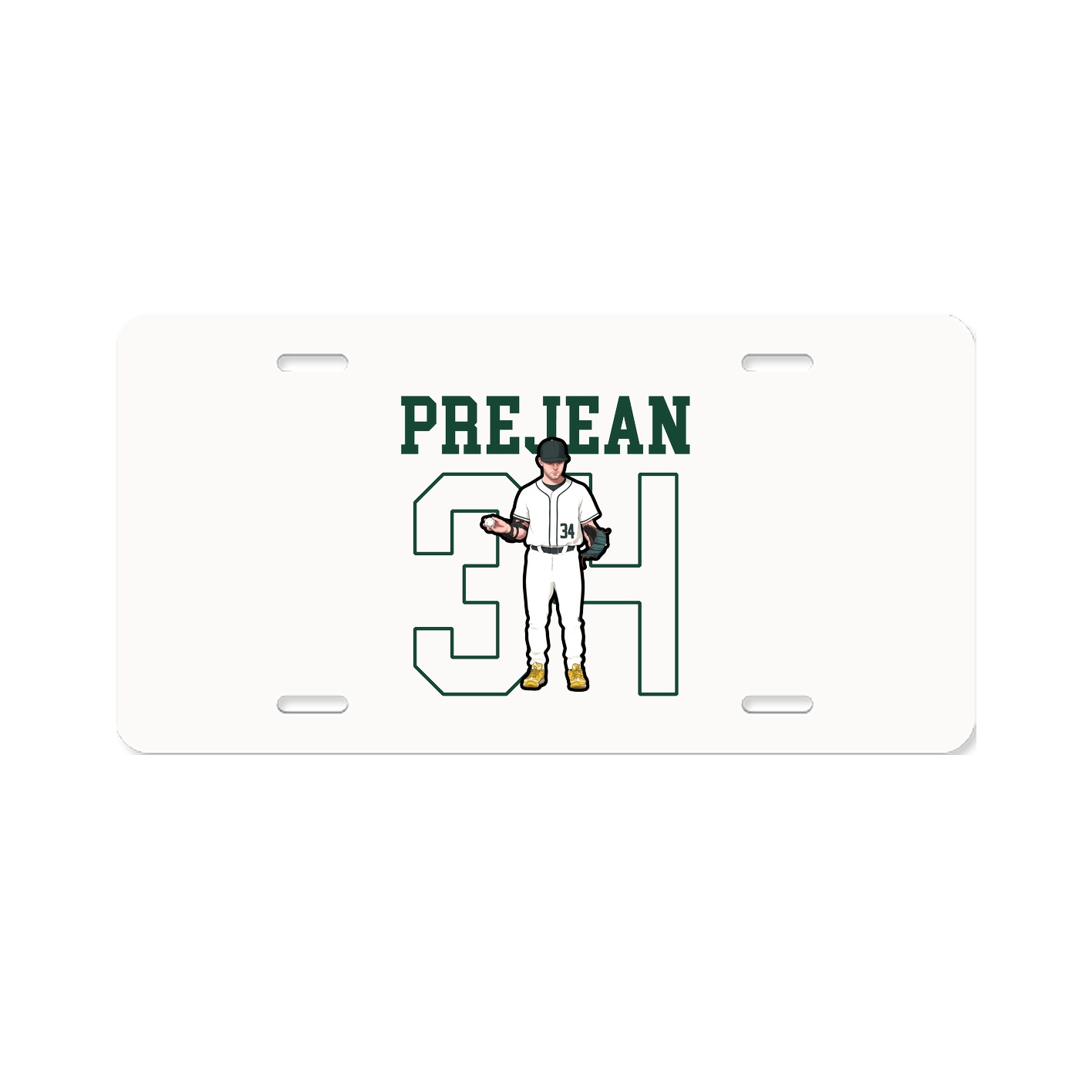 License Plate — Shirsey in Classic