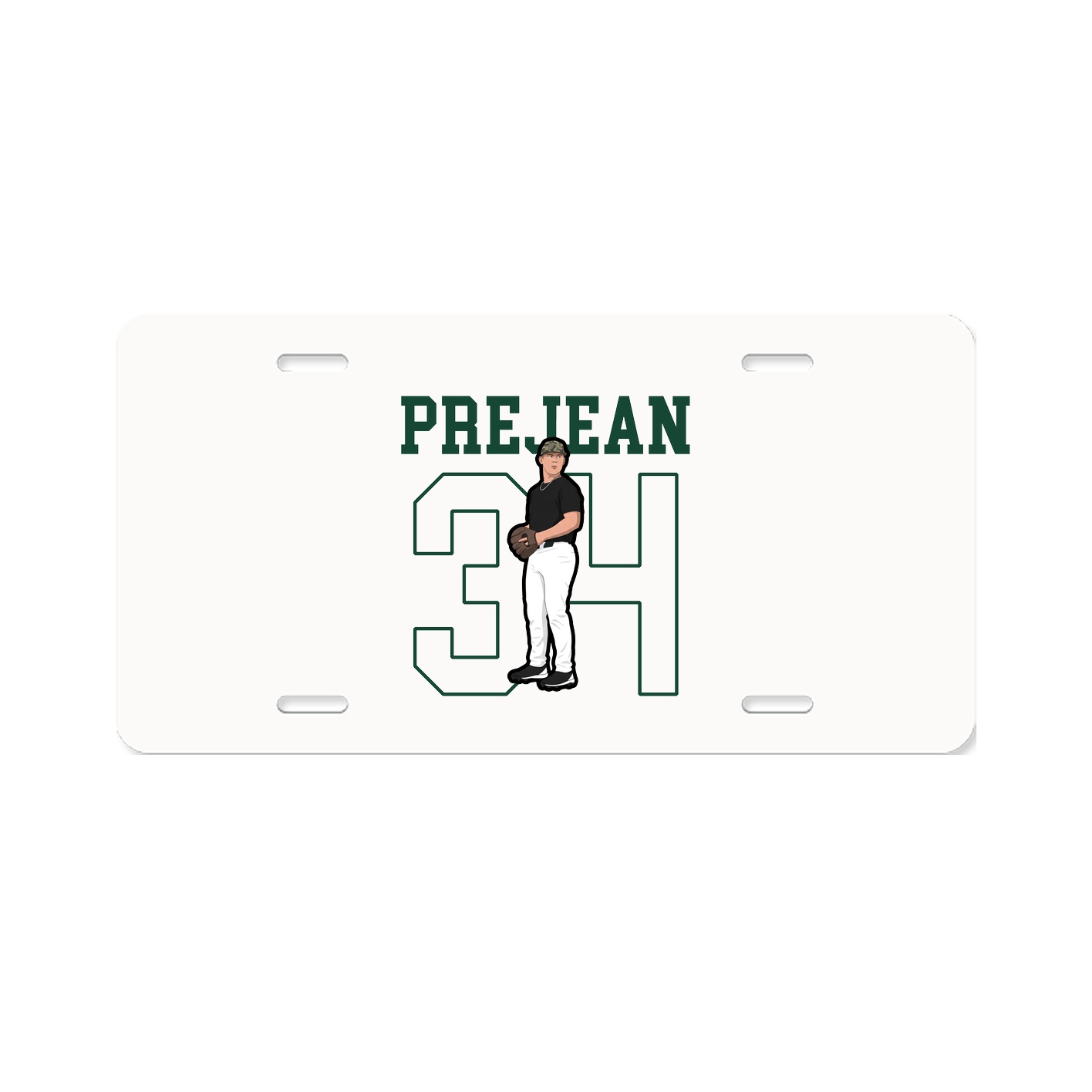 License Plate — Shirsey in Classic