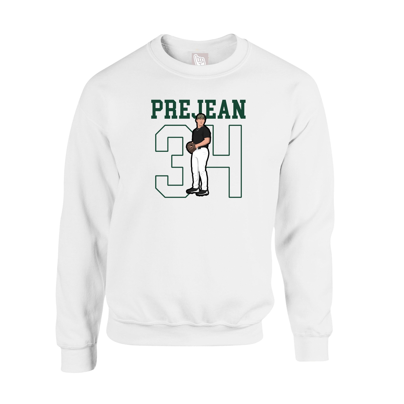Fleece Crew — Shirsey in White