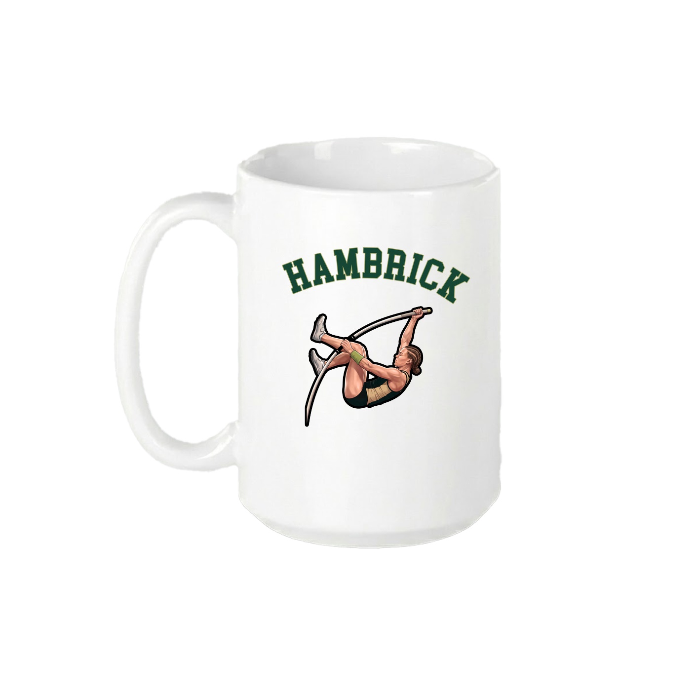 15oz Coffee Mug — Shirsey Arch in White