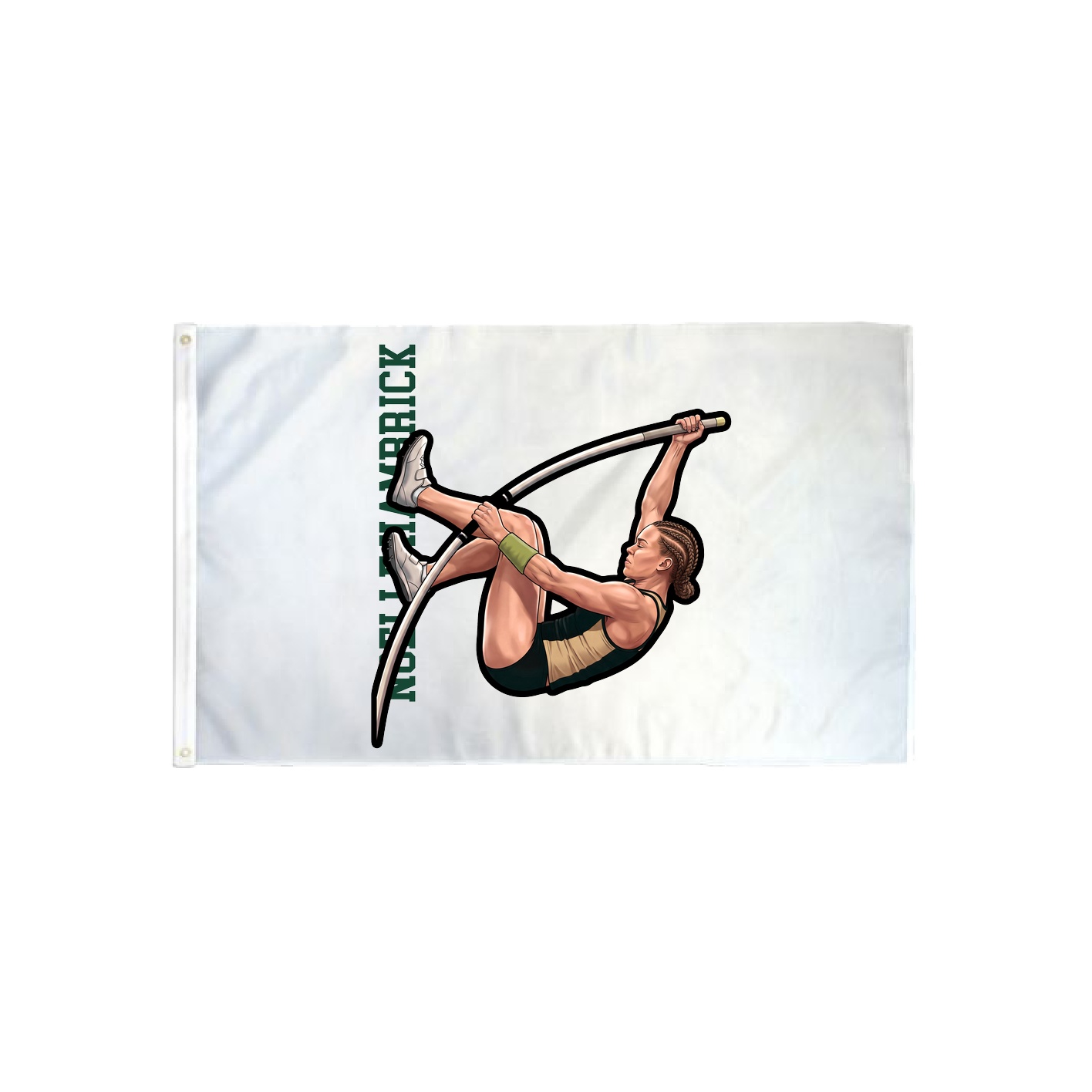 3x5 Flag — Name Vertical in Classic