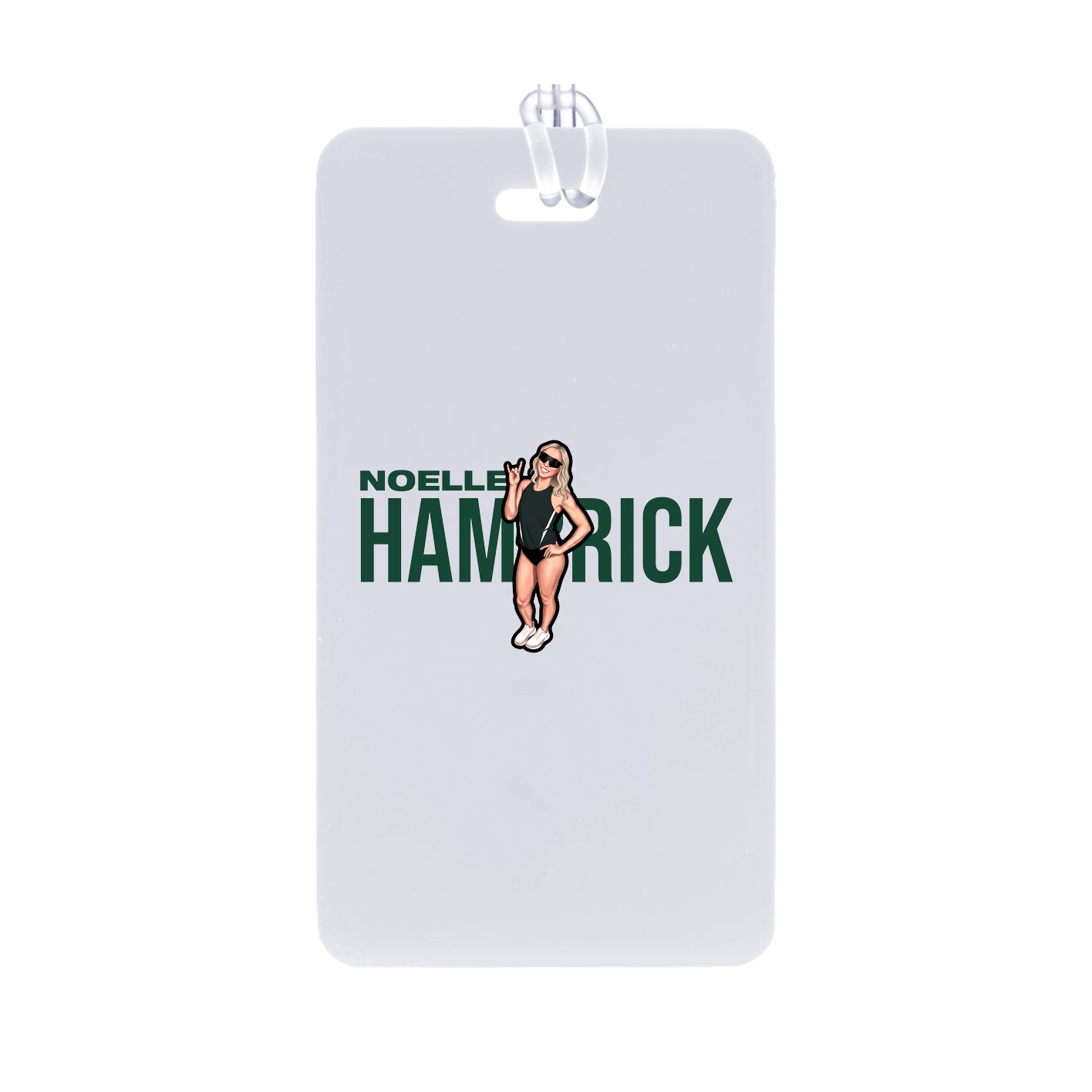 Bag Tag — Player Name in Classic
