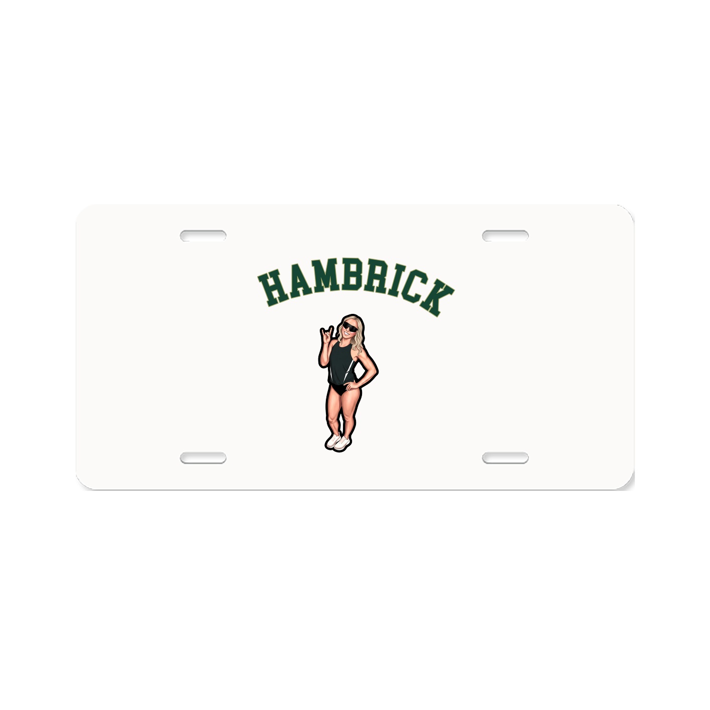License Plate — Shirsey Arch in Classic