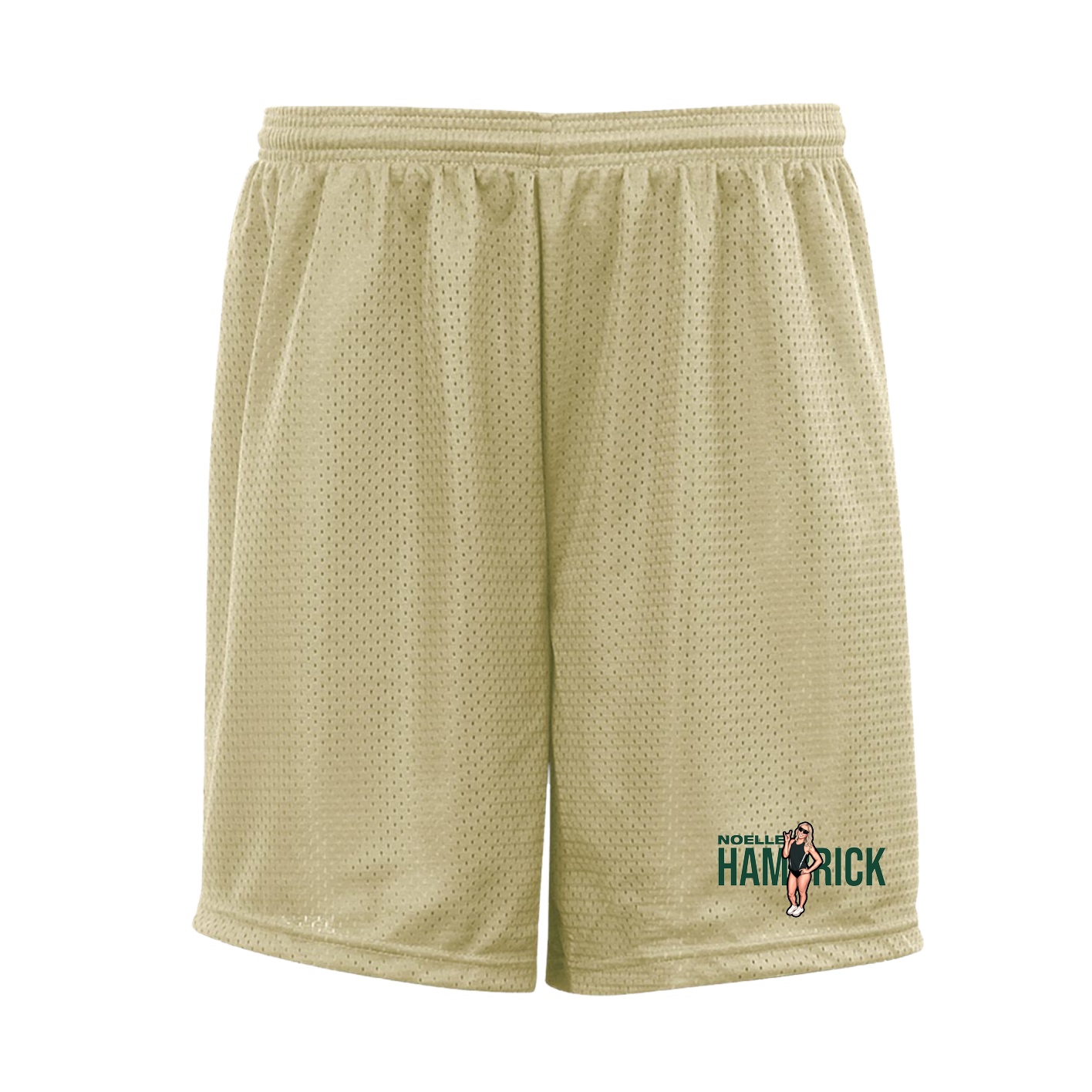 Shorts — Player Name in Vegas Gold