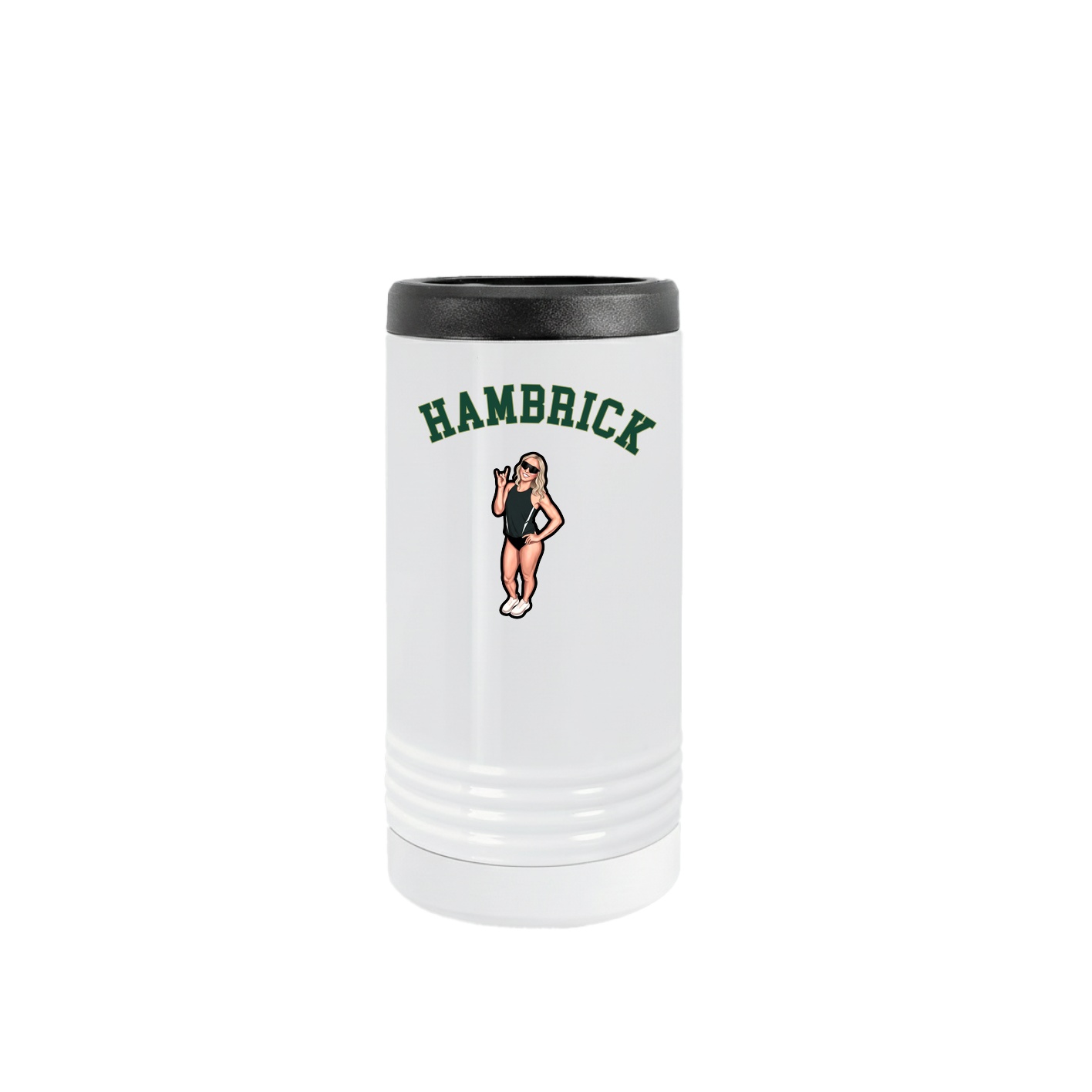 Slim Beverage Holder — Shirsey Arch in White