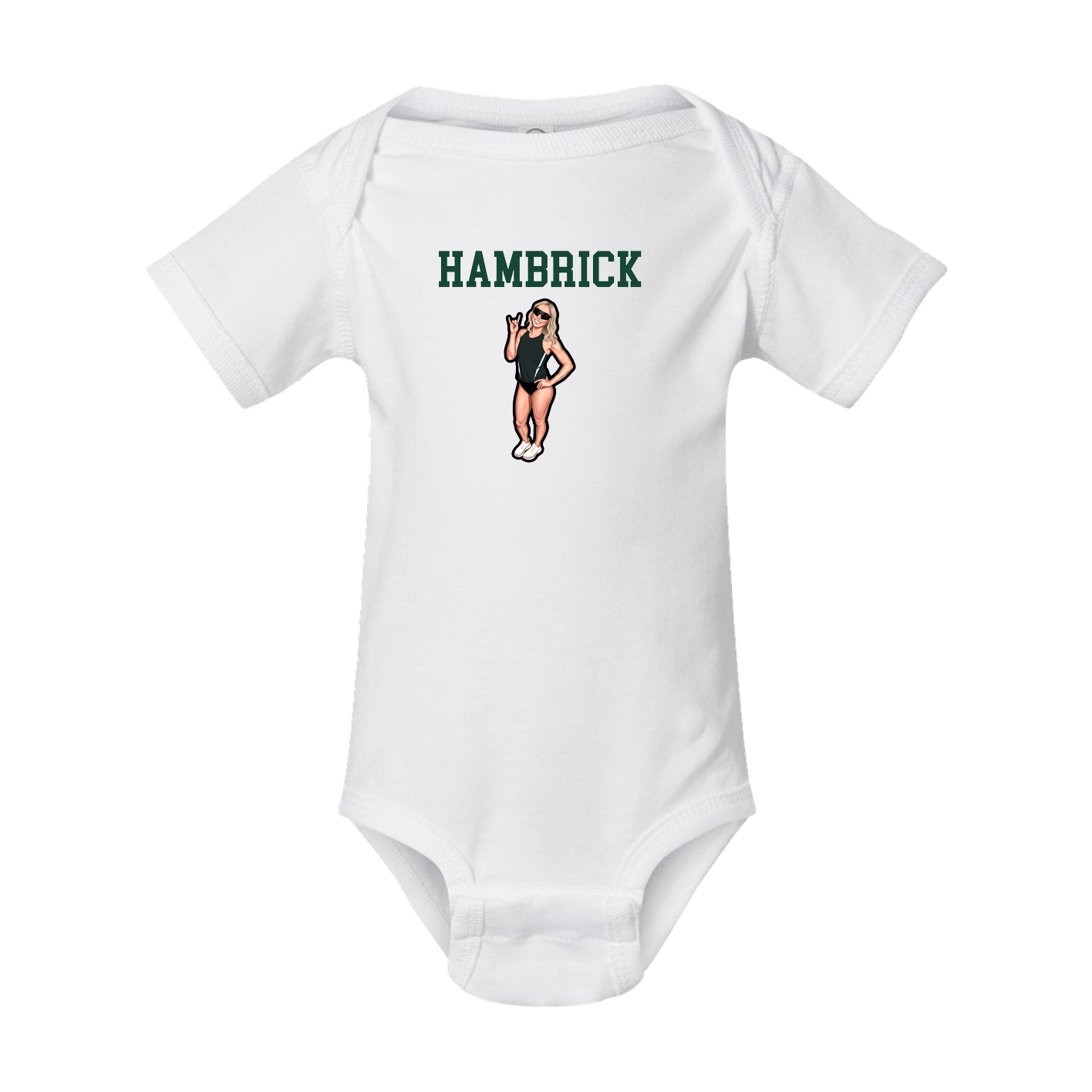 Baby Onesie — Shirsey in White