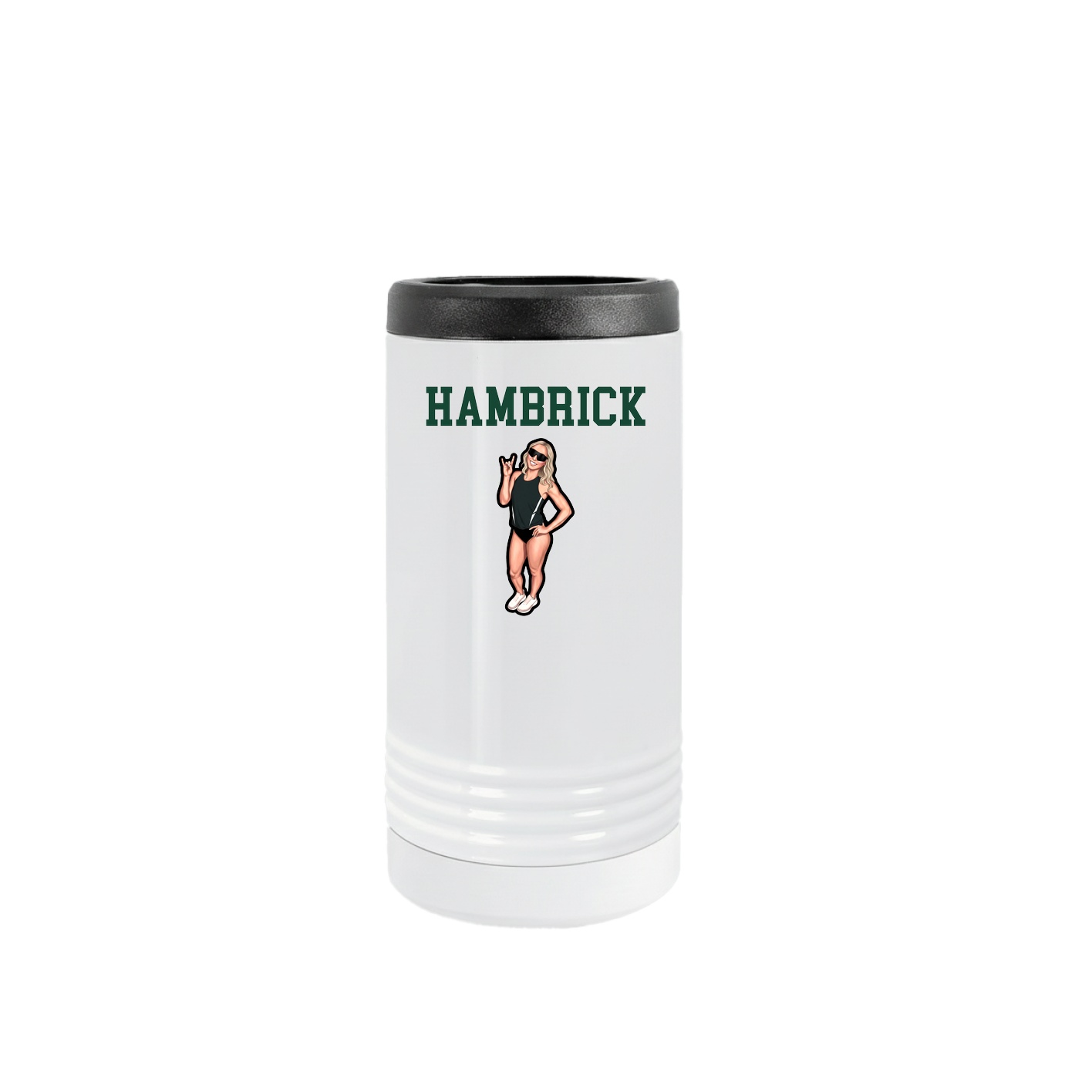 Slim Beverage Holder — Shirsey in White