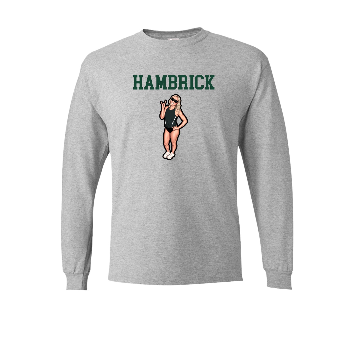 Long Sleeve Tee — Shirsey in Grey