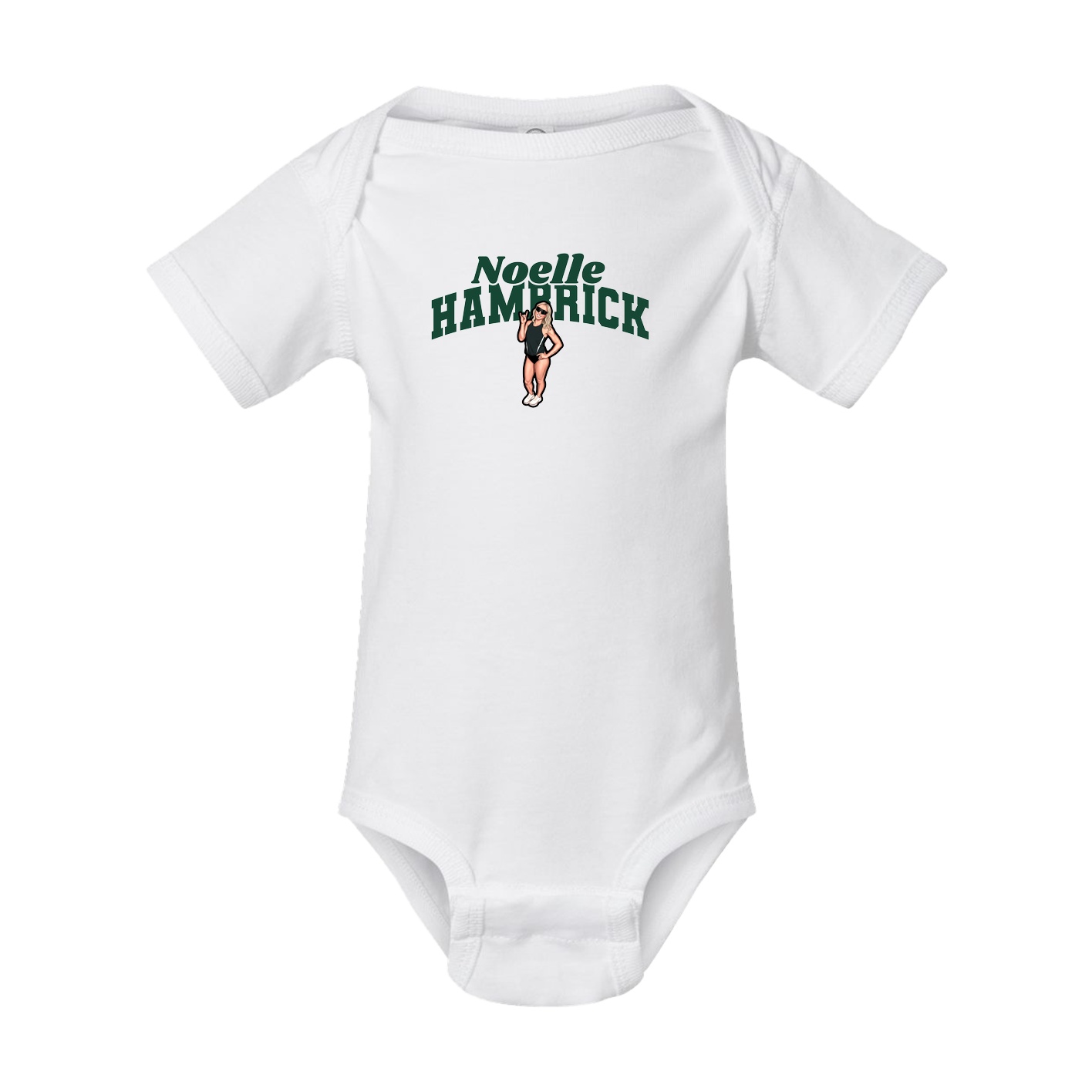Baby Onesie — Signature Arch in White