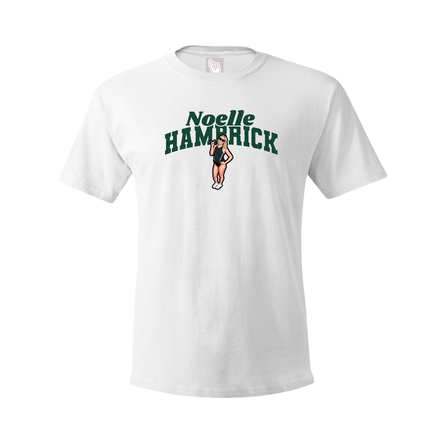 Tee — Signature Arch in White
