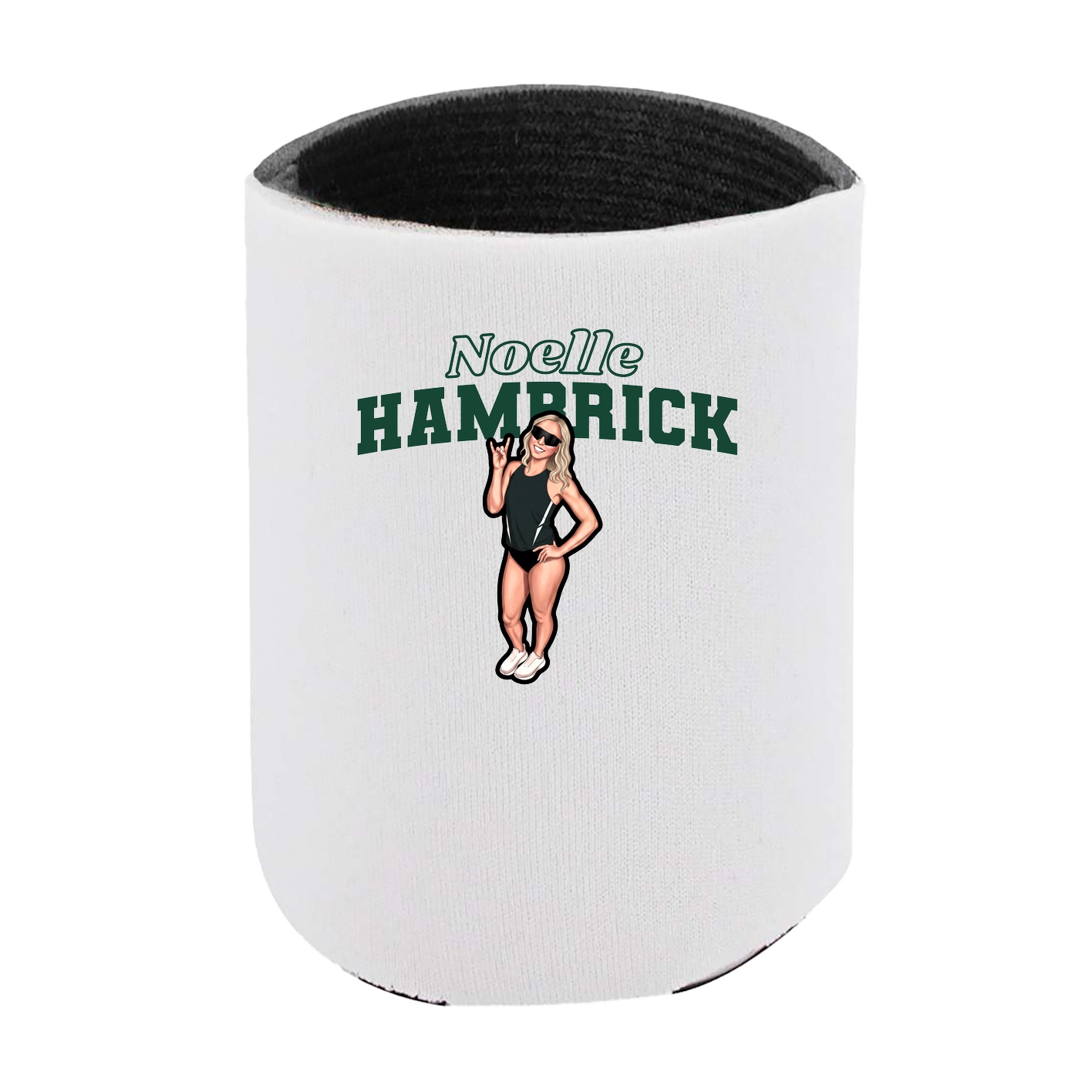 Can Holder — Name Arch in White