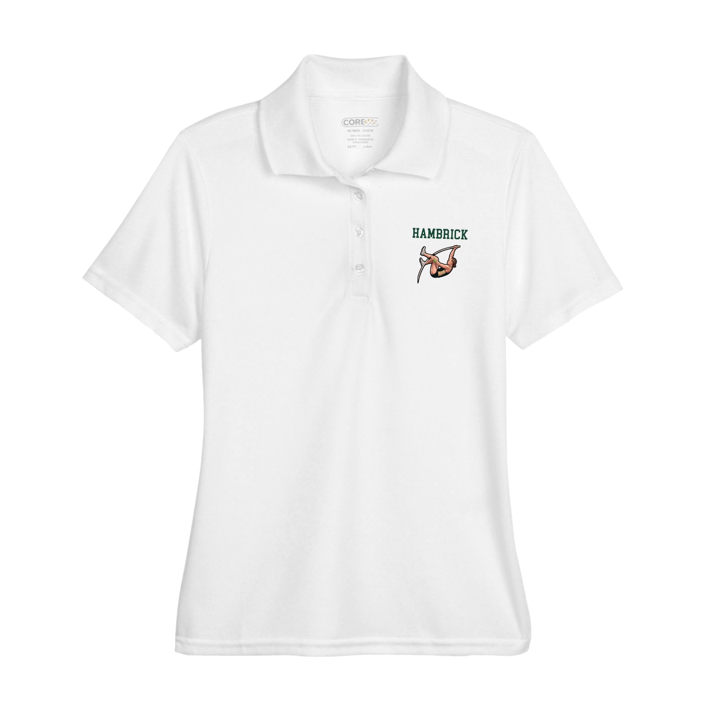 Womens Performance Polo — Shirsey in White