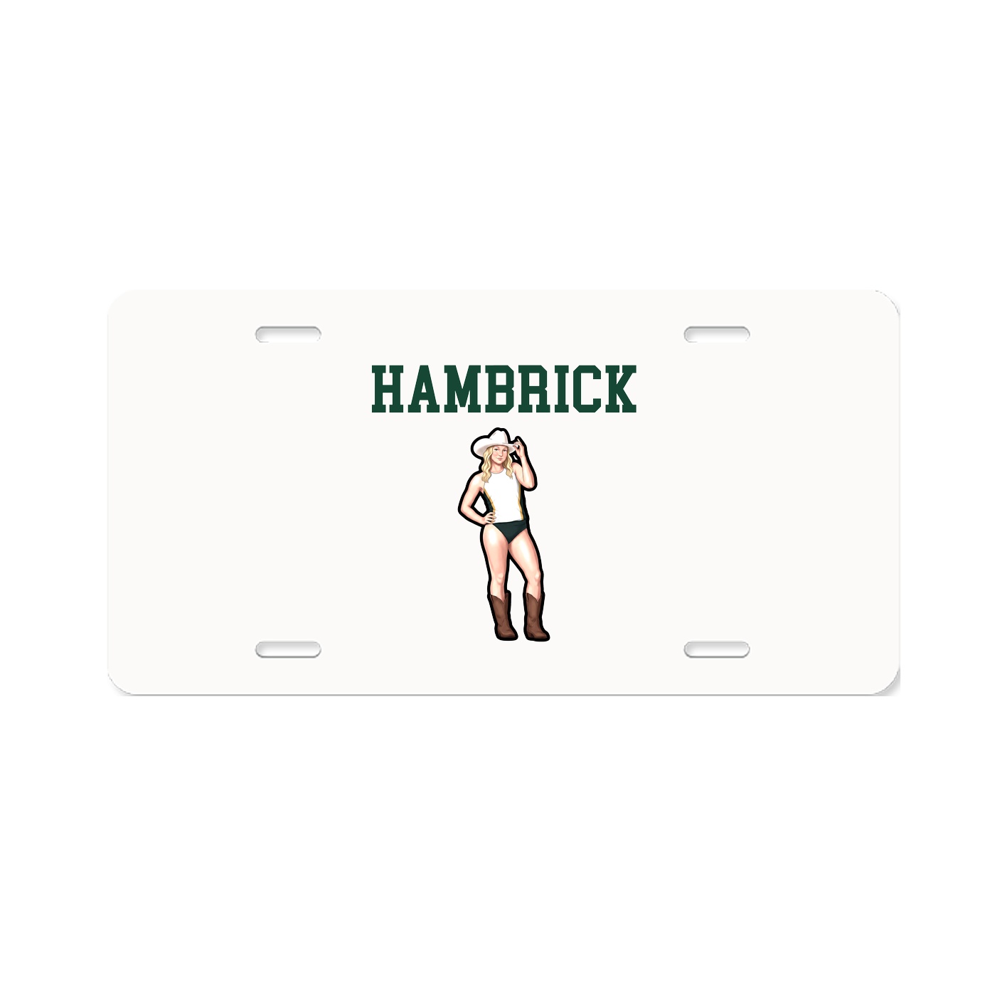 License Plate — Shirsey in Classic