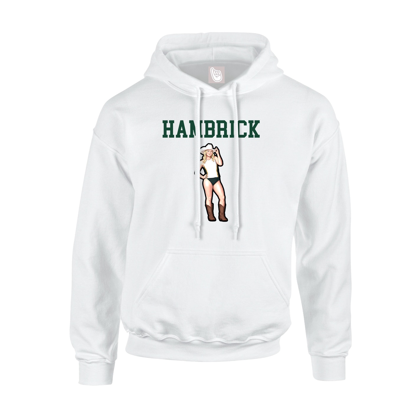 Youth Hoodie — Shirsey in White