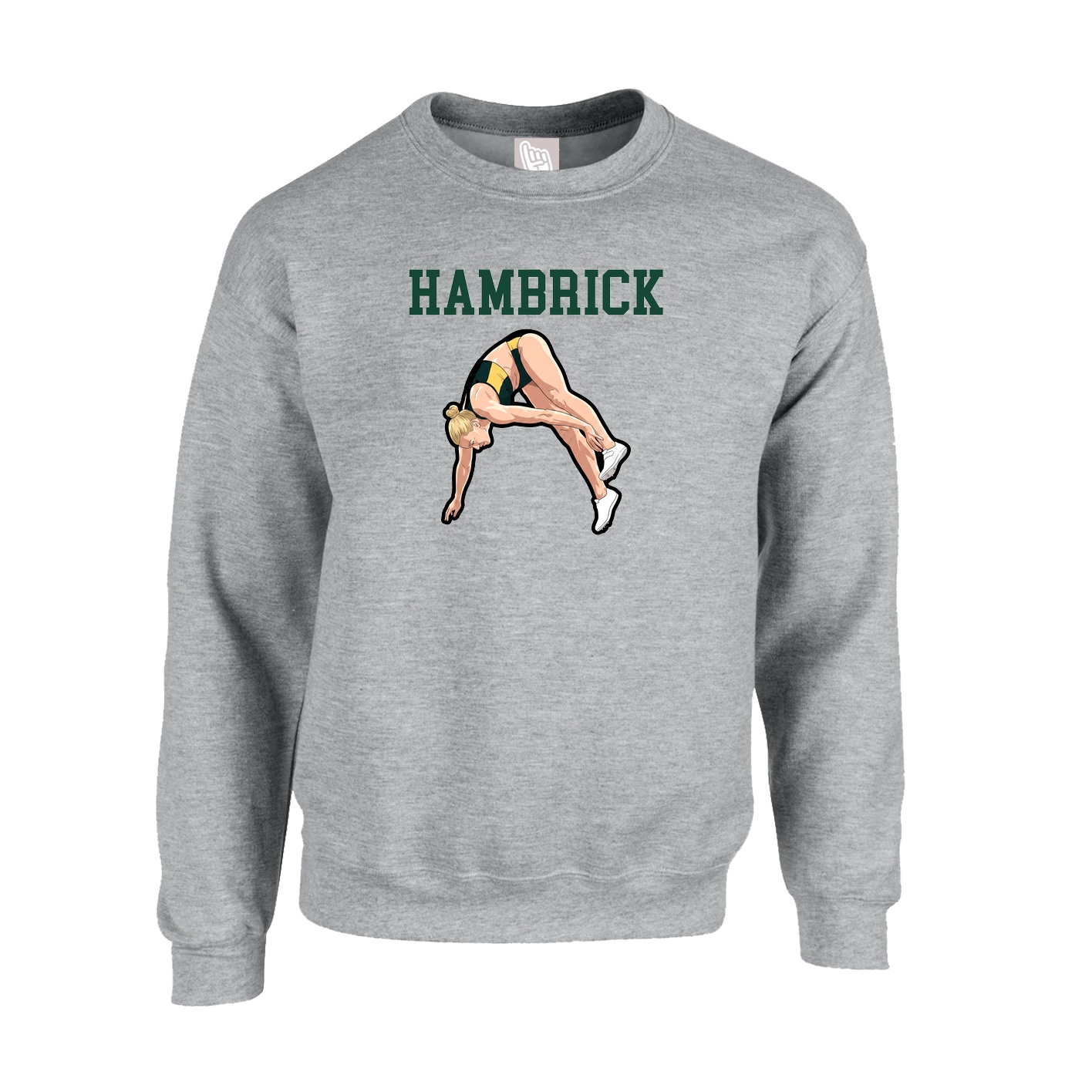 Fleece Crew — Shirsey in Grey