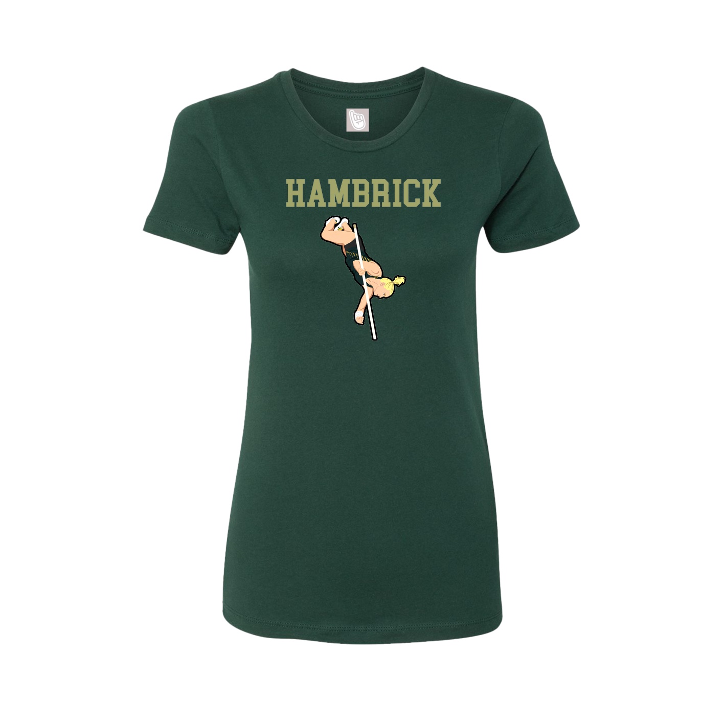 Fitted Women's Tee — Shirsey in Green