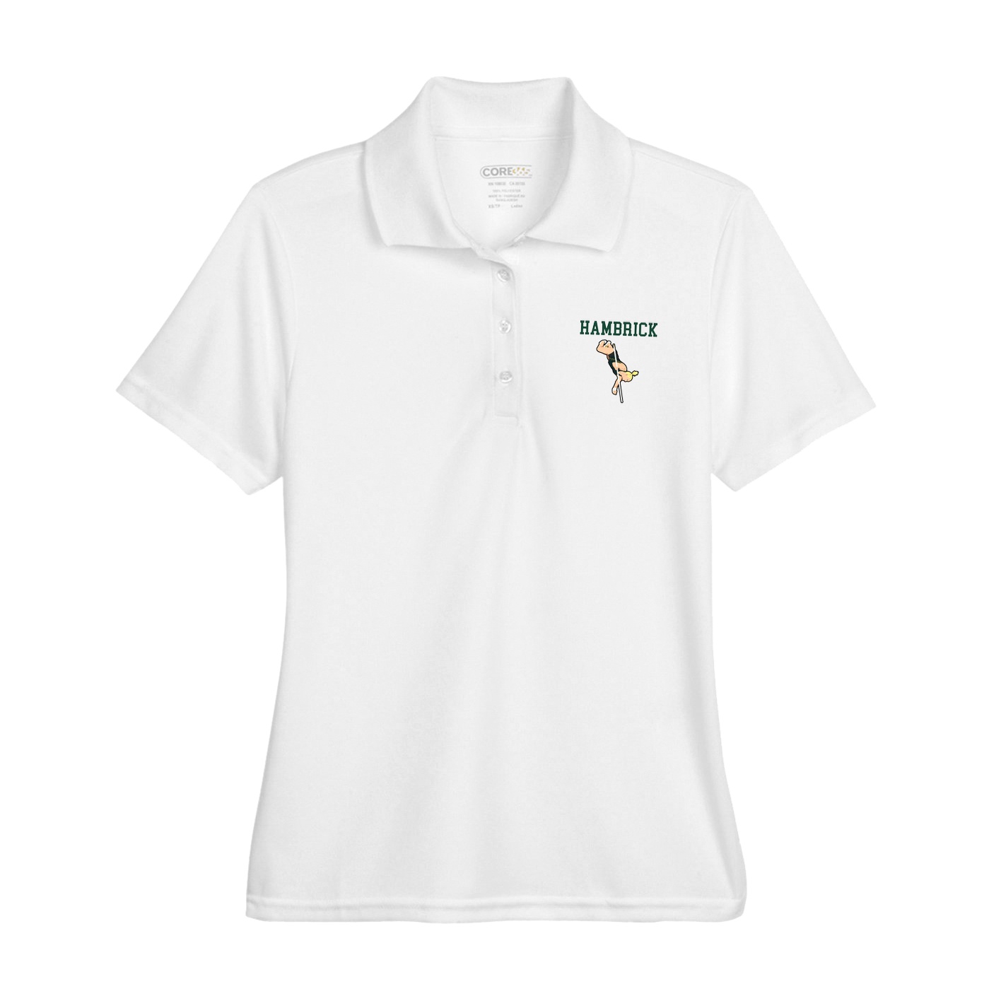 Womens Performance Polo — Shirsey in White
