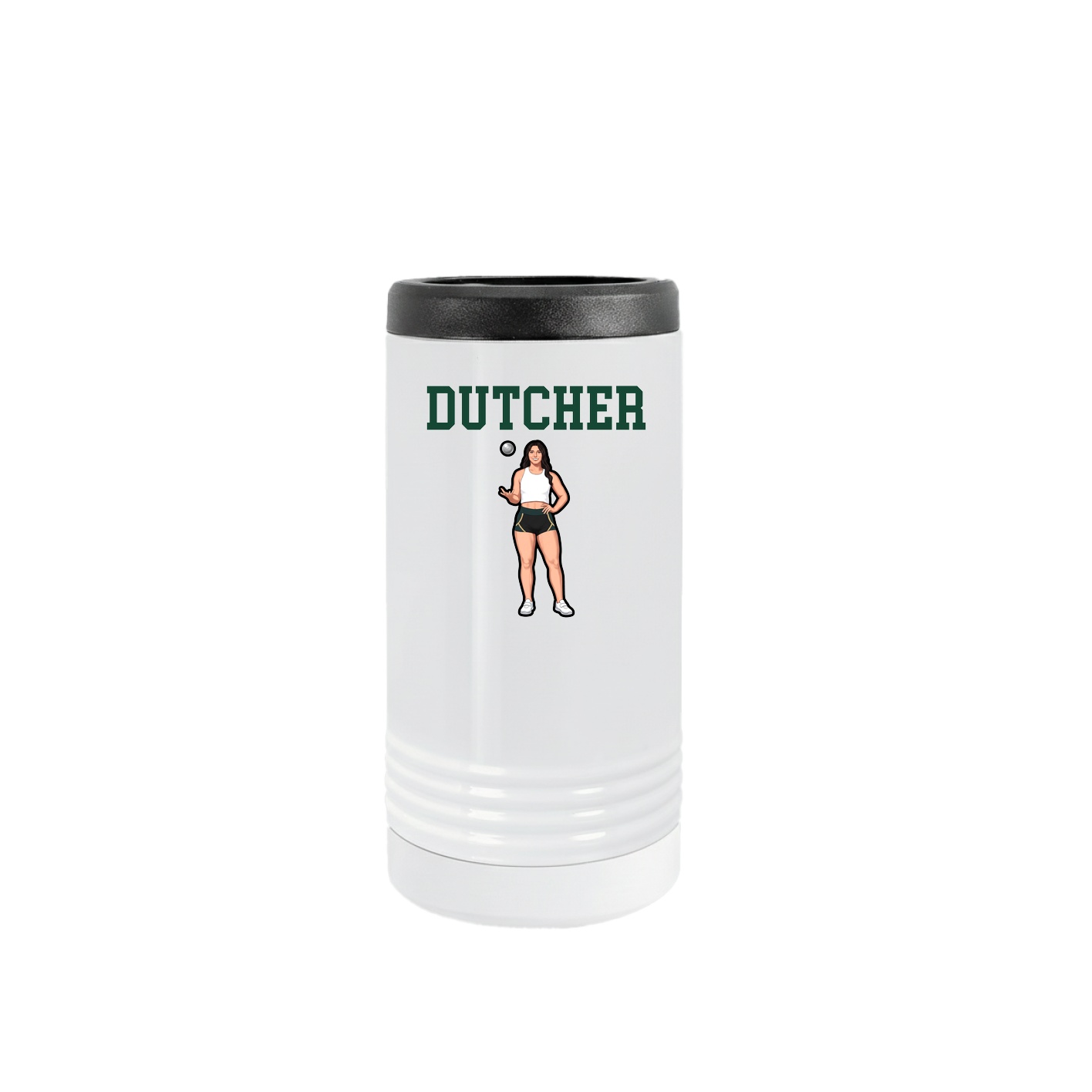 Slim Beverage Holder — Shirsey in White