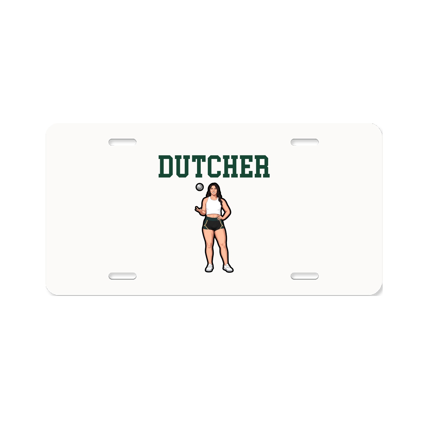 License Plate — Shirsey in Classic